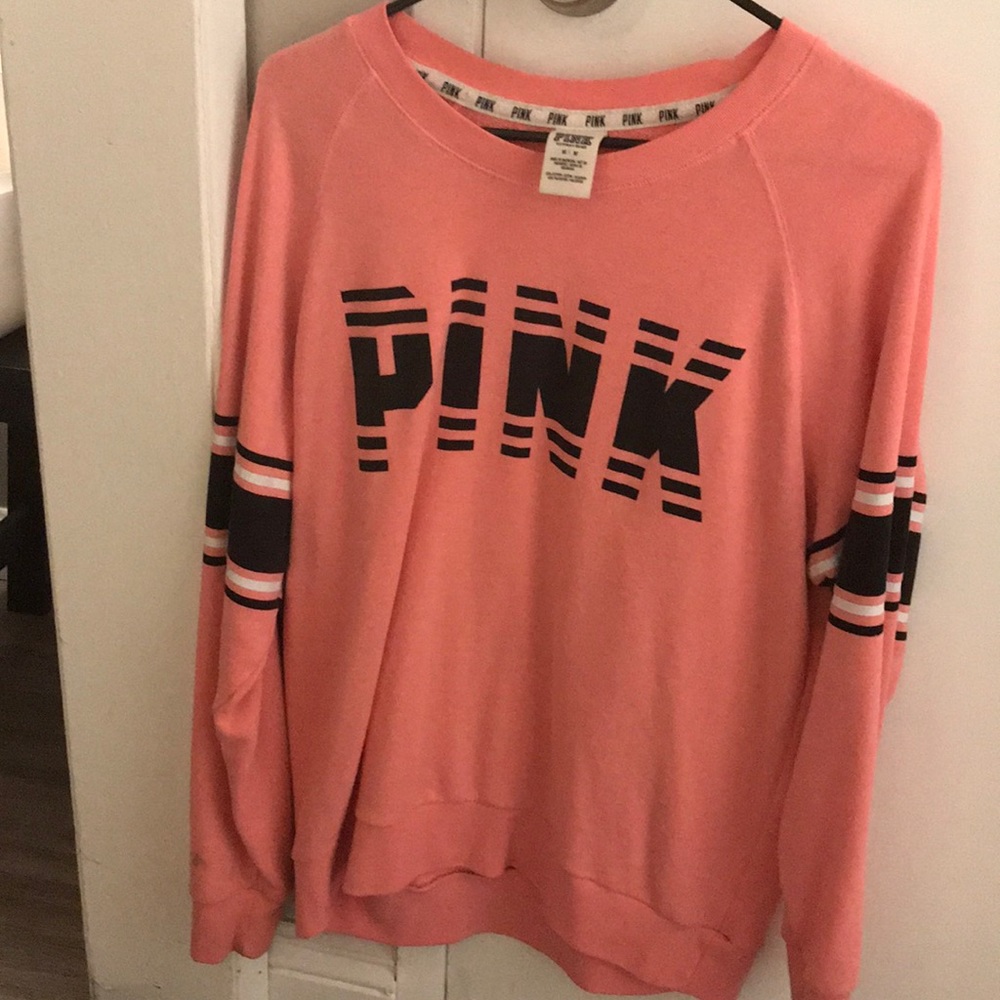 Vs pink size medium sweater